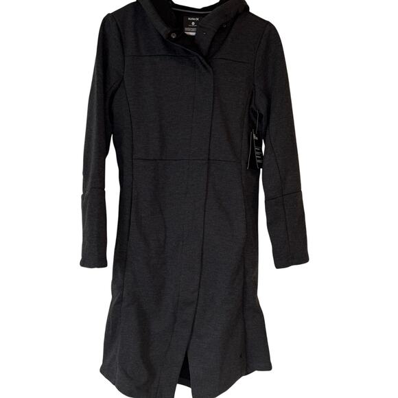 Hurley Nike Therma-Fit Winchester Trench Coat (941330-032) Black Women's XS NWT - Picture 3 of 8